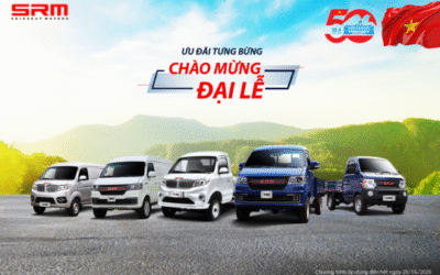 THÁNG 5/2025 – ƯU ĐÃI TƯNG BỪNG – CHÀO MỪNG ĐẠI LỄ, BÙNG NỔ ƯU ĐÃI KHI MUA XE SRM